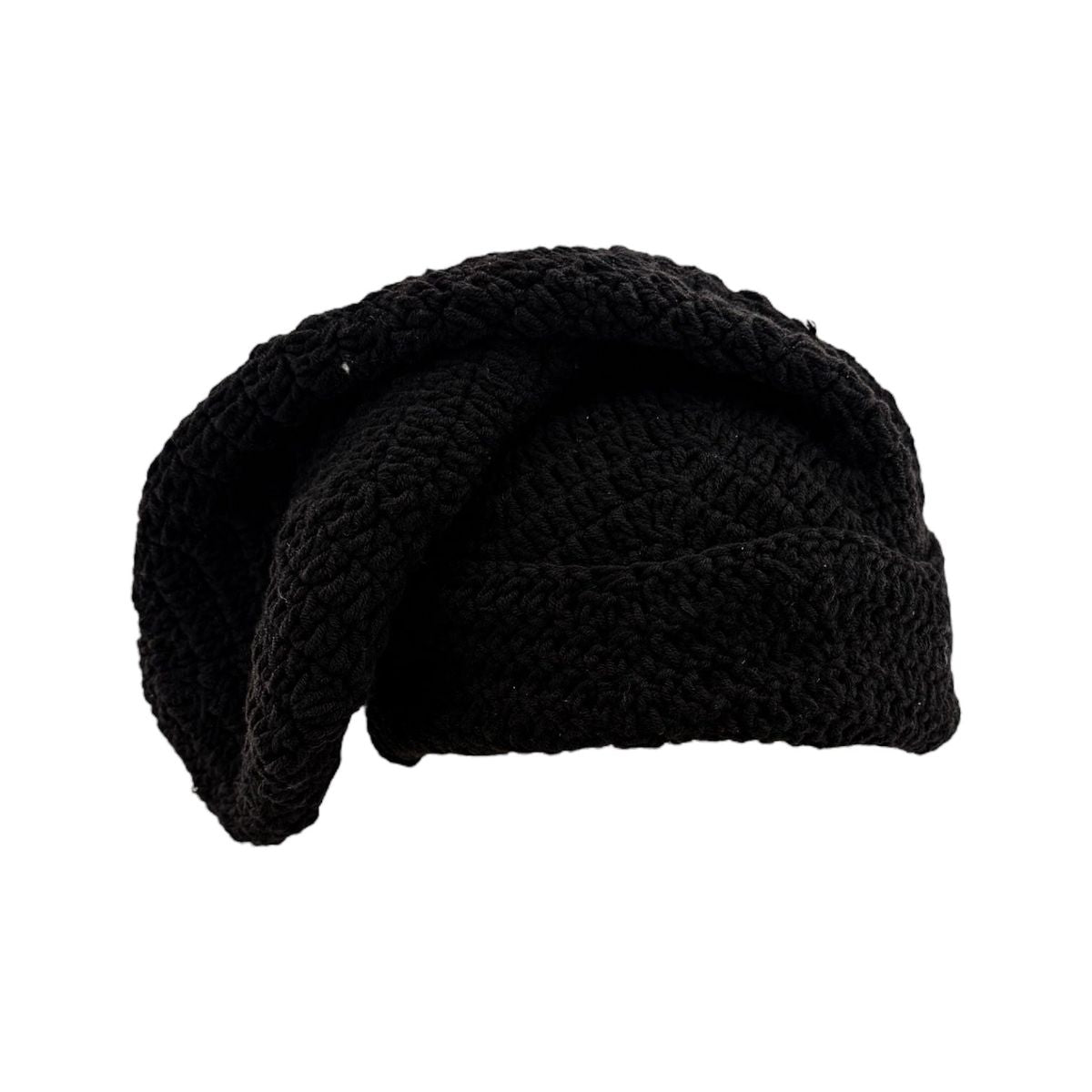 SHADOW MOSS CROCHET SOCK HAT