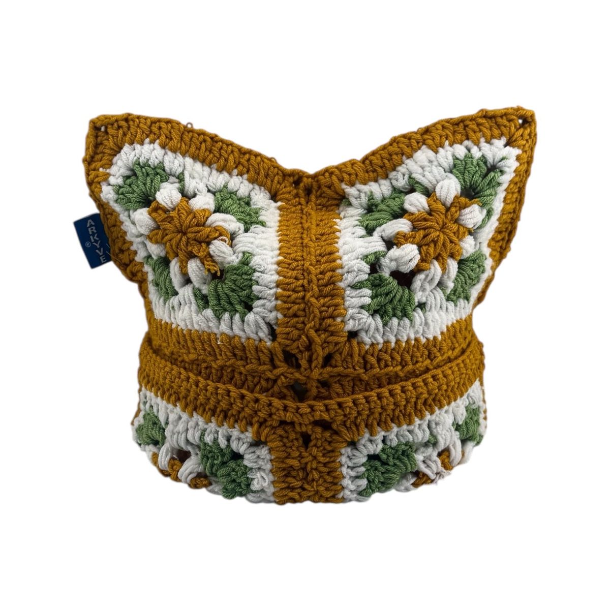 GARDEN CROCHET CAT HAT