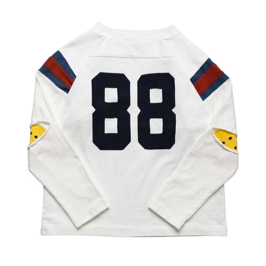 16/- DENSE JERSEY ELBOW-RIP FOOTBALL T-SHIRT (88)