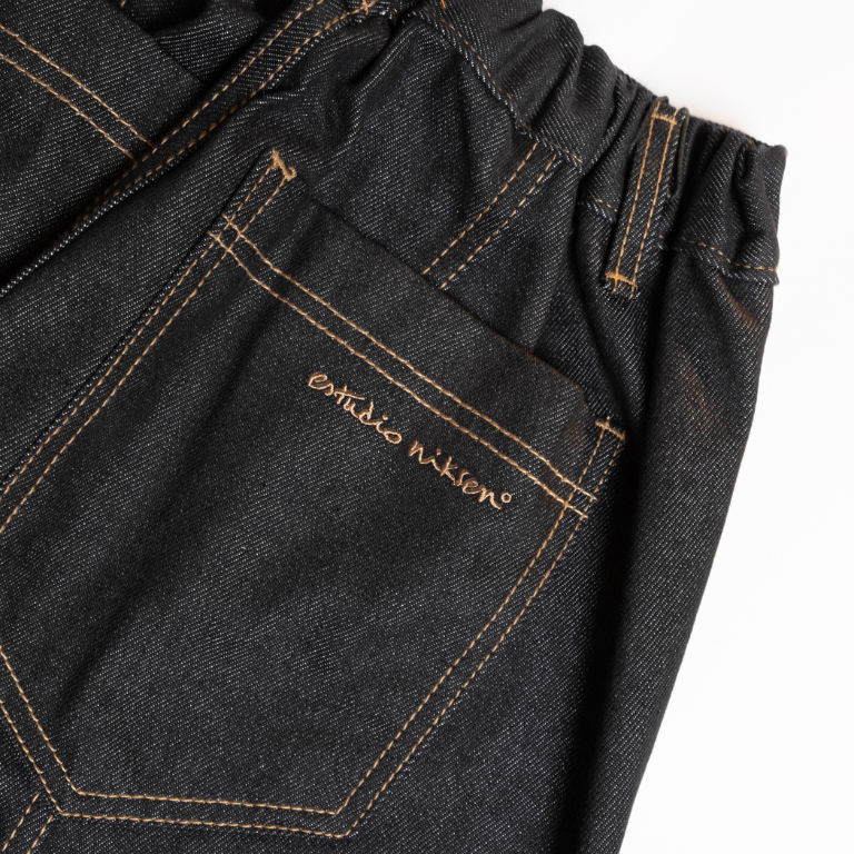 RAW DENIM IN-STITCH JEANS