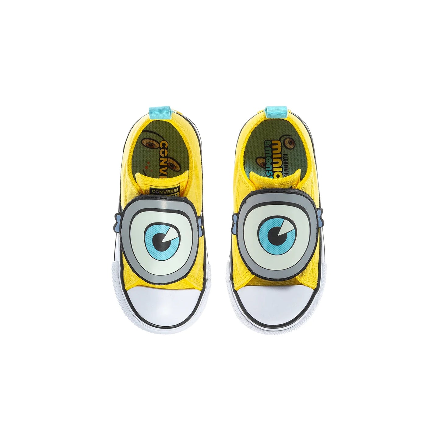 CONVERSE X MINIONS CHUCK TAYLOR ALL STAR ONE STRAP EASY ON TODDLERS