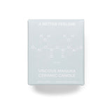 A Better Feeling Odds & Ends WHITE / O/S VISCOUS MANUKA CERAMIC CANDLE