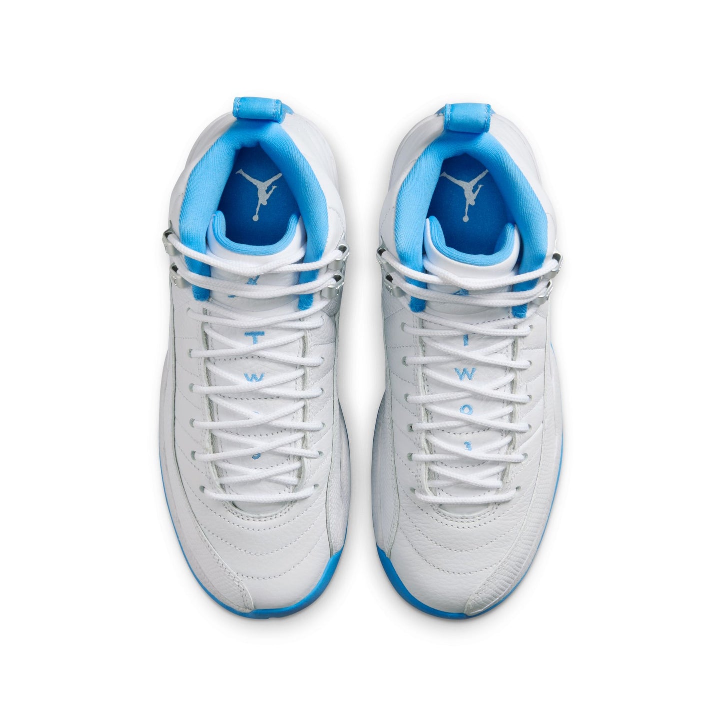 AIR JORDAN 12 RETRO "White and University Blue"
