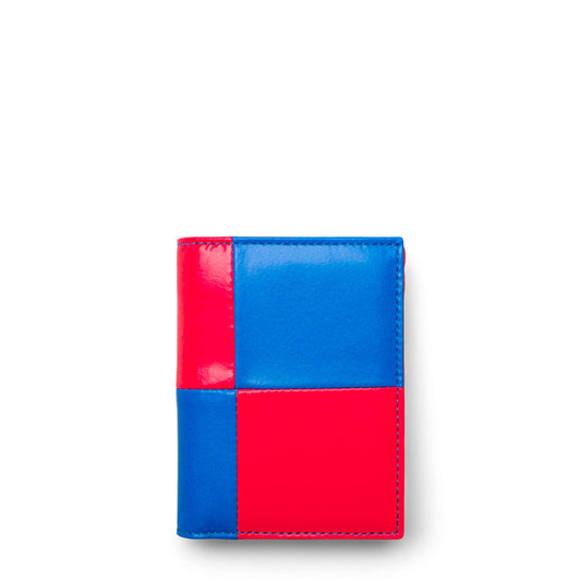 Comme Des Garçons Wallet Wallets & Cases PINK/BLUE / O/S HUGE LOGO