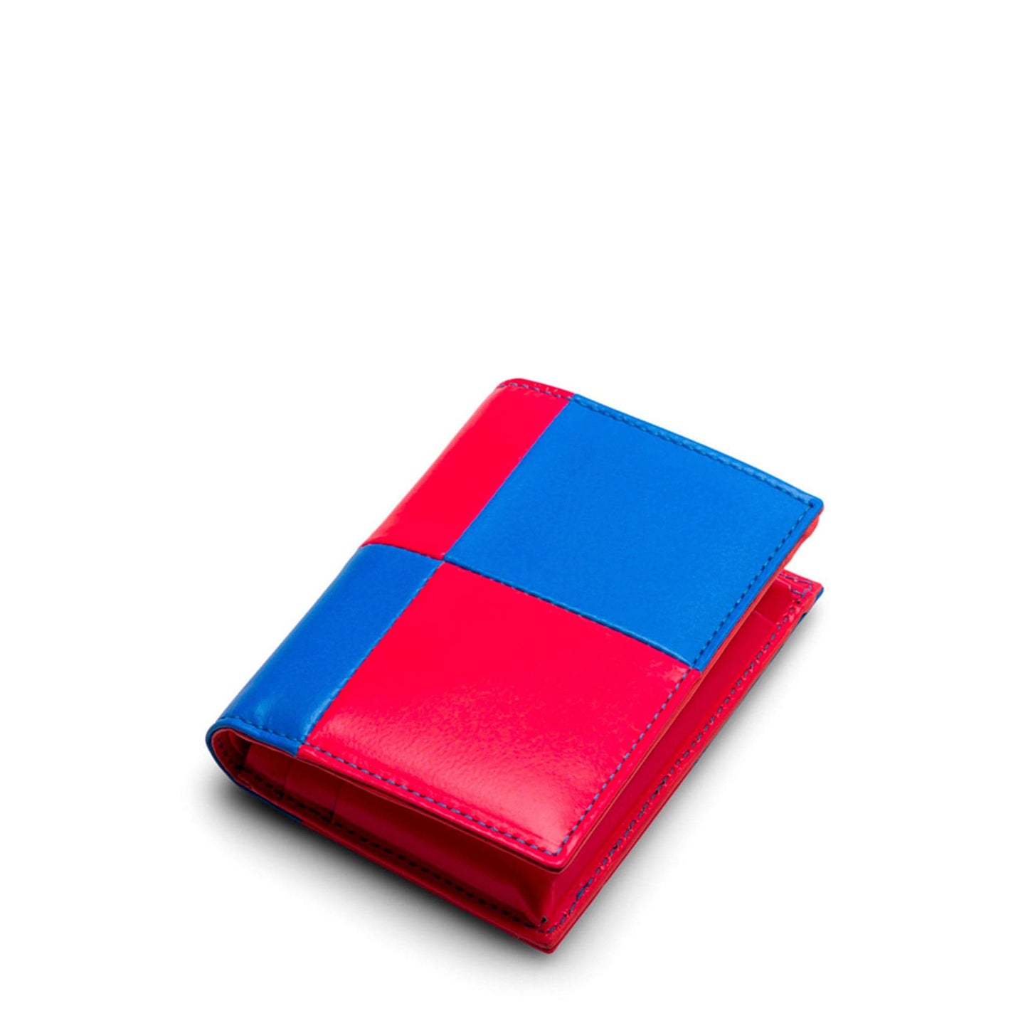 Comme Des Garçons Wallet Wallets & Cases PINK/BLUE / O/S HUGE LOGO