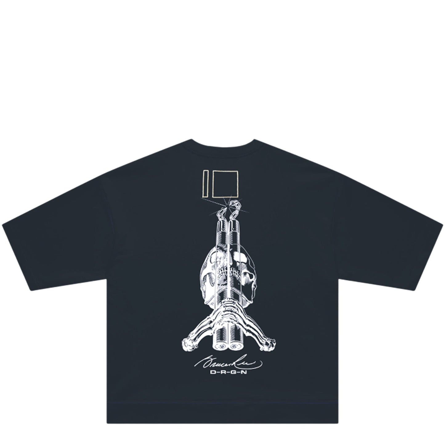 D-R-G-N Hoodies & Sweatshirts FADED BLACK / OS X POWELL PERALTA BONES SHORT SLEEVE CREW