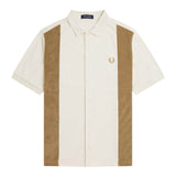 Fred Perry Shirts TOWELLING PANEL POLO SHIRT