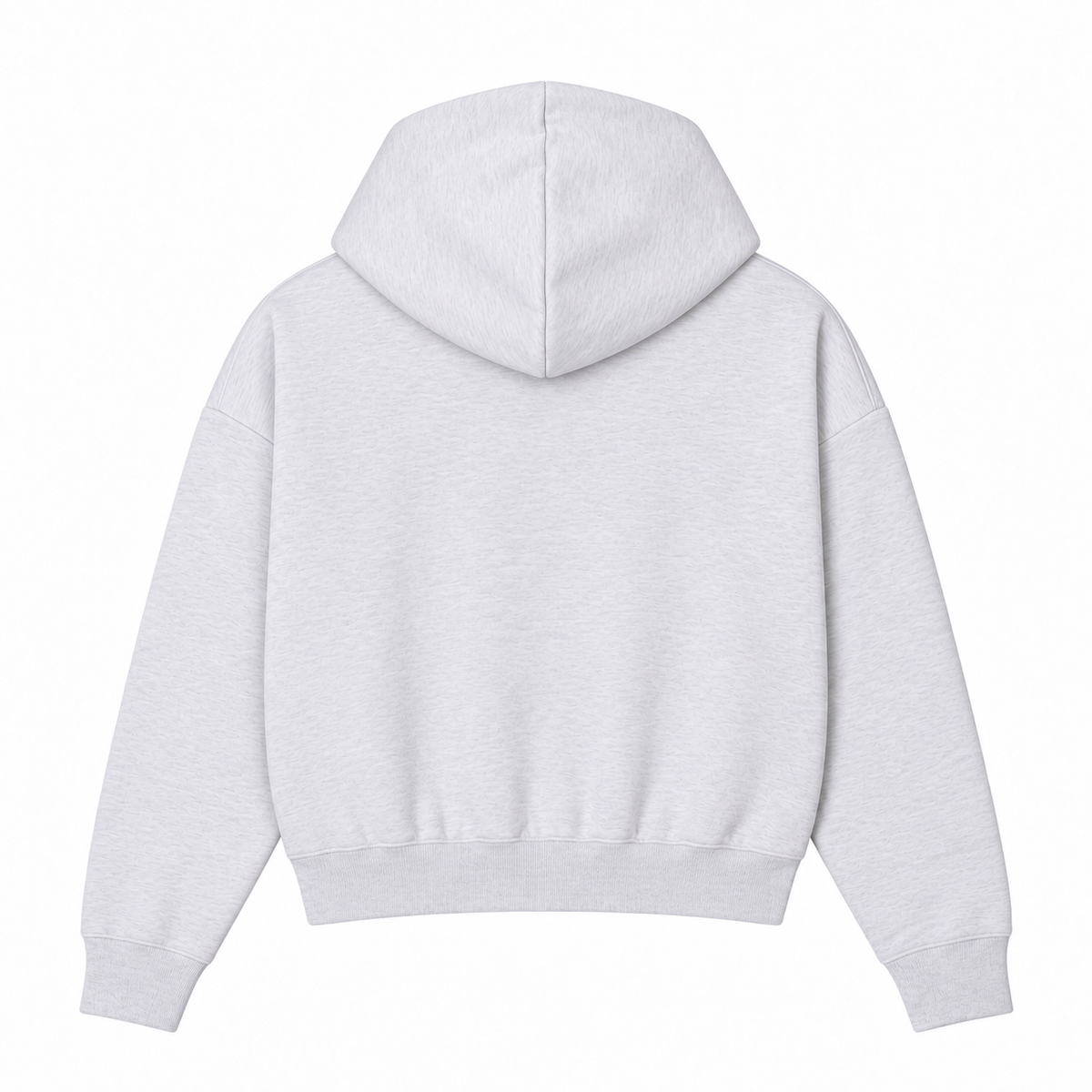 GARMENT DYE CROPPED ZIP HOODIE