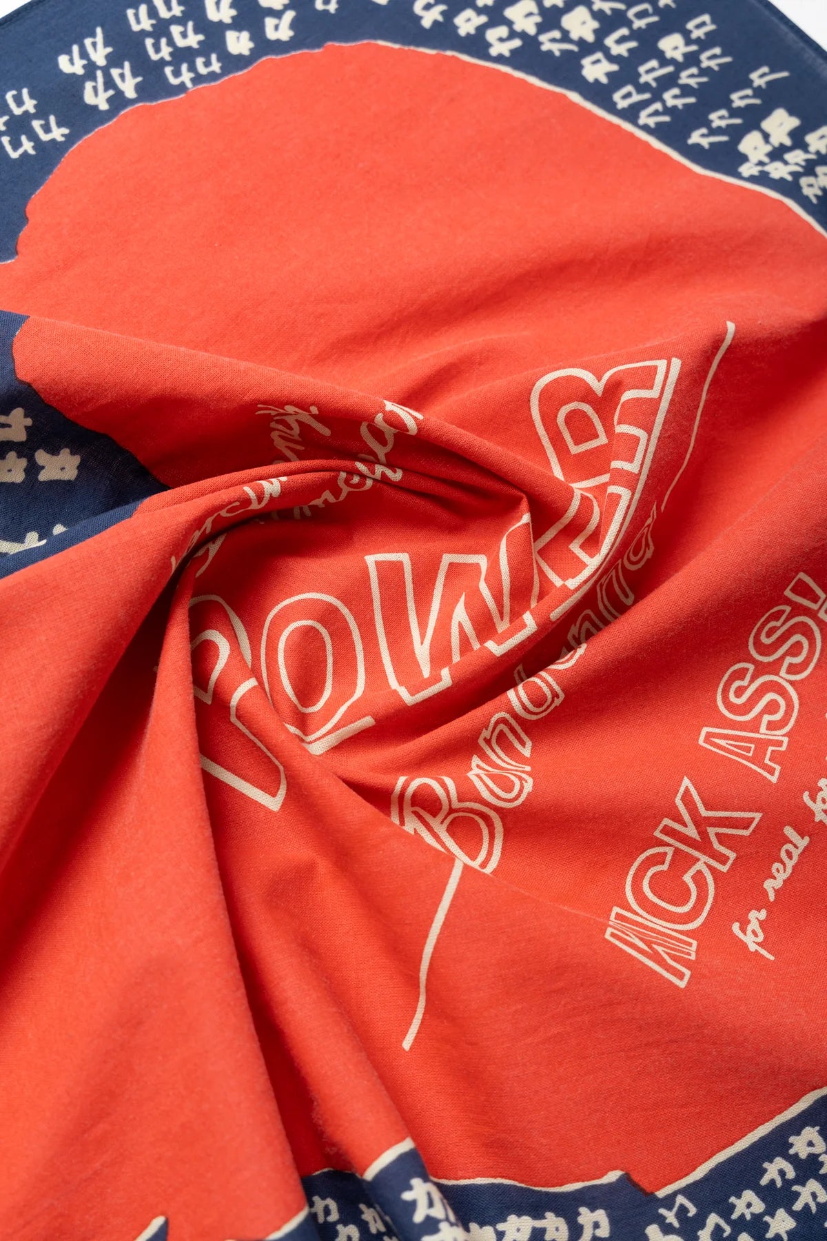 FASTCOLOR SELVEDGE BANDANA (LOVE POWER)