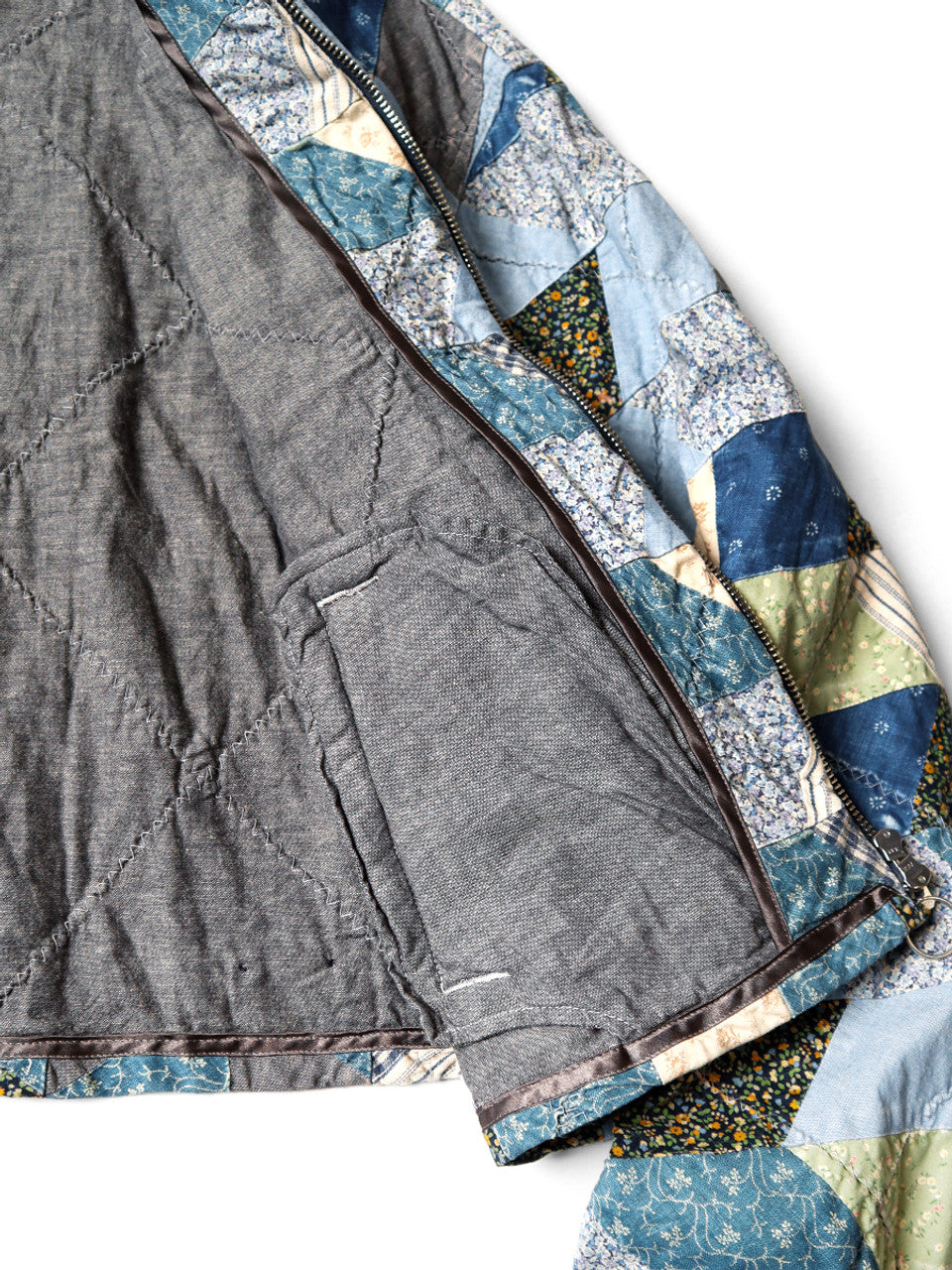 YABANE QUILT PATCHWORK DRIZZLER JKT