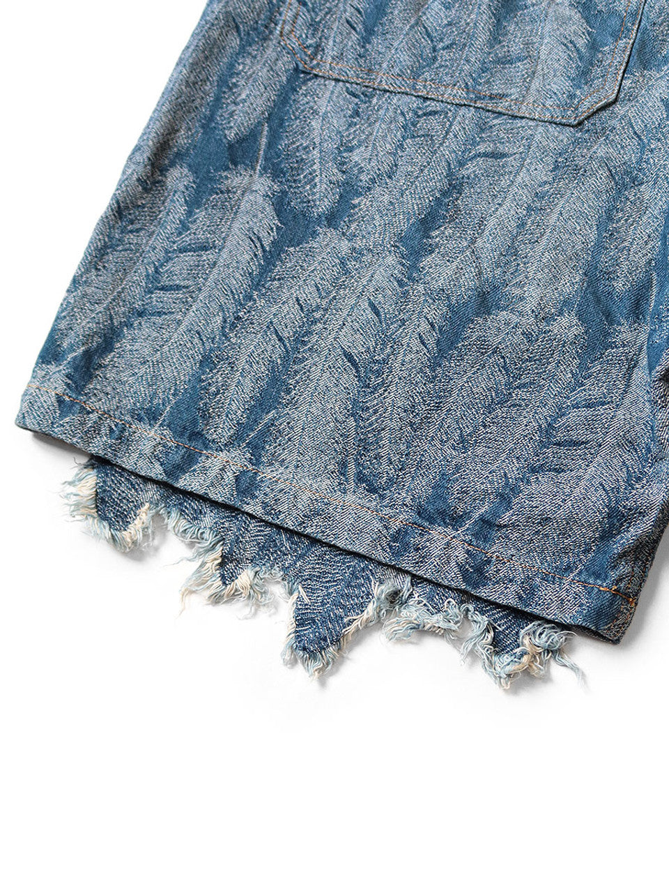 12OZ MAGPIE DENIM W-KNEE EASY SHORTS