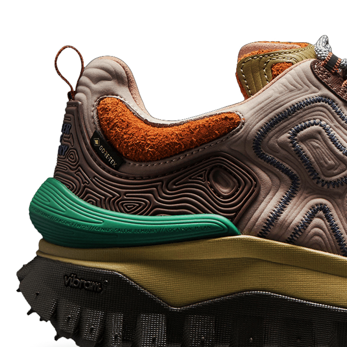 Moncler Sneakers X SALEHE BEMBURY TRAILGRIP GRAIN LOW