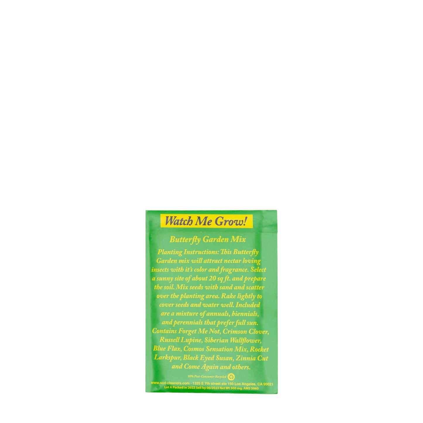 OCD Cleaners Odds & Ends GREEN / O/S X BODEGA SEED PACKETS