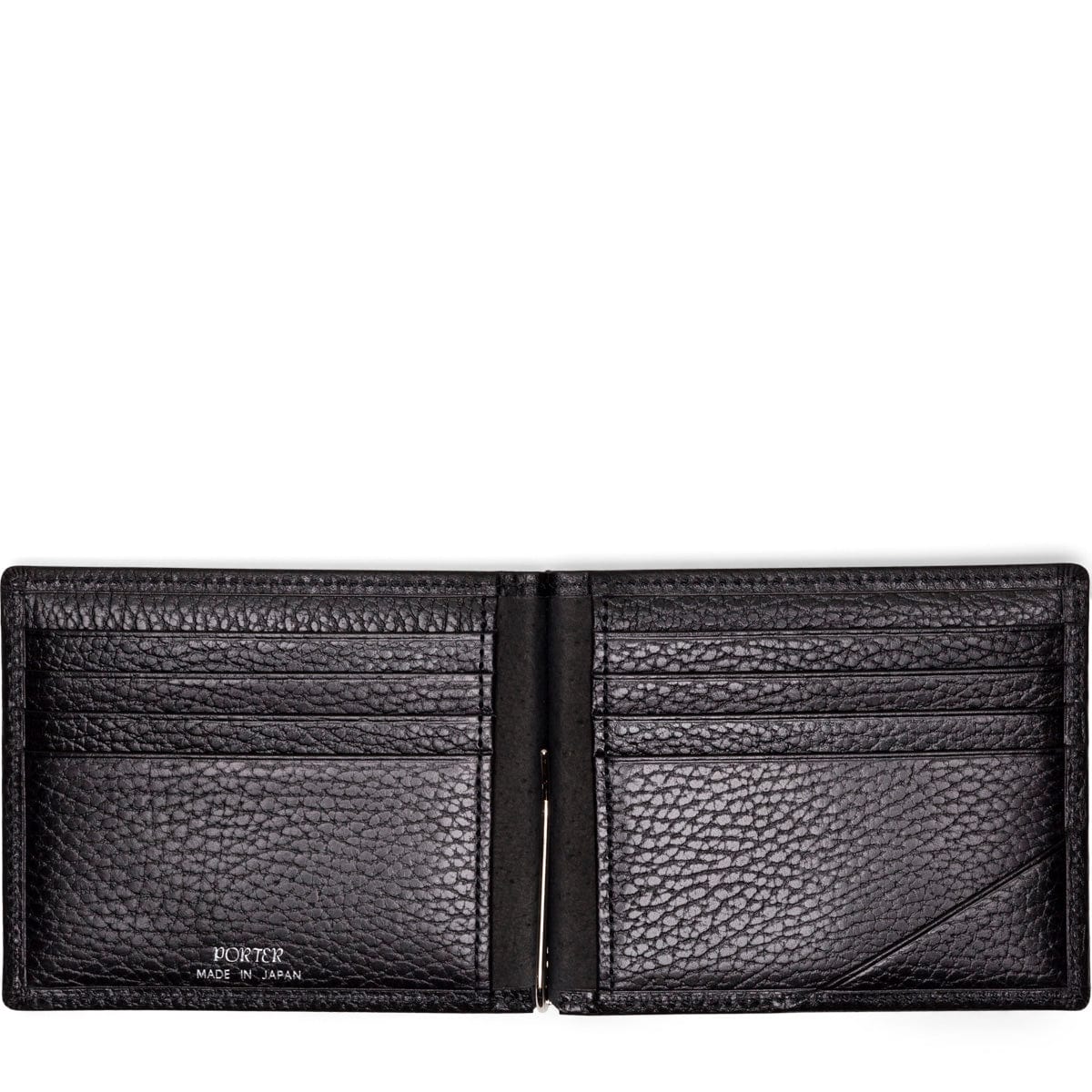 Porter Yoshida Wallets & Cases BLACK / O/S GLAZE MONEY CLIP