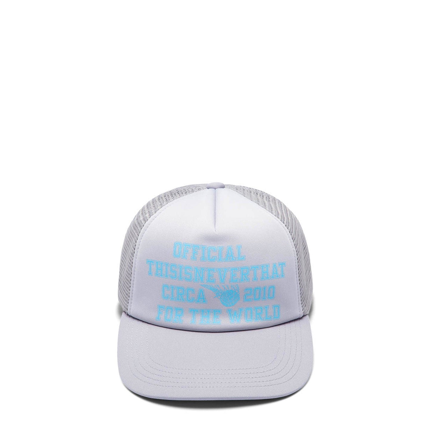 thisisneverthat Headwear GREY / O/S FOR THE WORLD MESH TRUCKER CAP