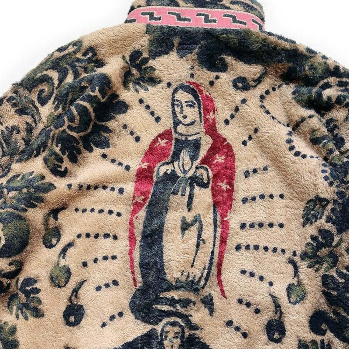 DAMASK FLEECE ZIP BLOUSON (VIRGINMARY)