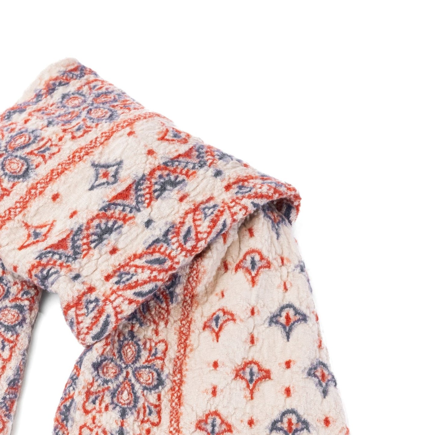 FULLING WOOL SCARF COLORFUL BIG-MAMA BANDANA