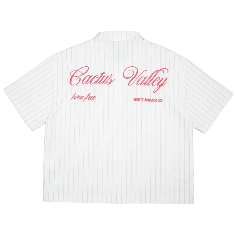 CV STRIPES BUTTON UP