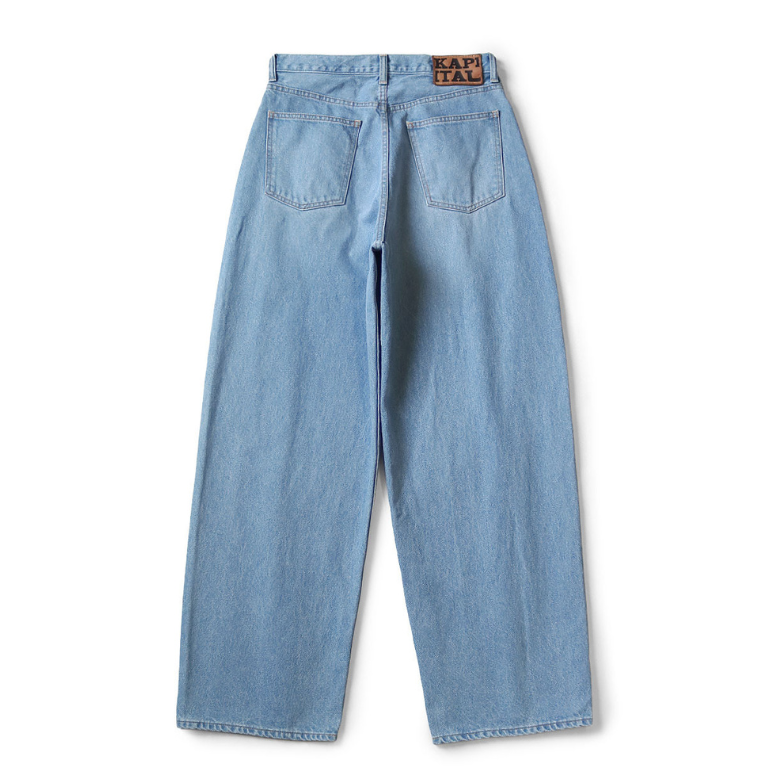 13.5OZ ZIMBABWE DENIM CLUB BAGGY PANTS