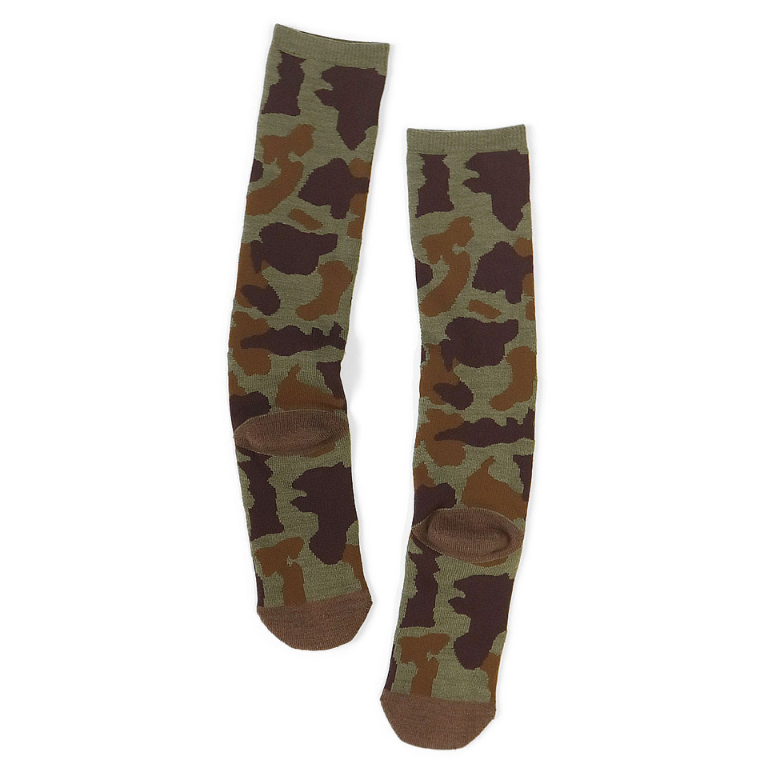 144YARNS CAMO KNEE-HIGH SOCKS