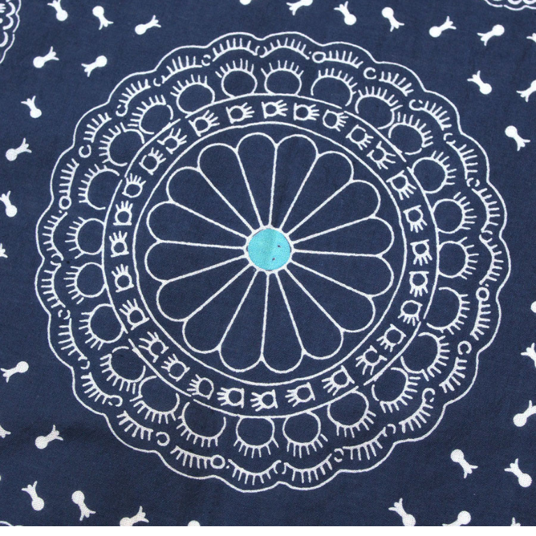 FASTCOLOR SELVEDGE BANDANNA (CONCHO)