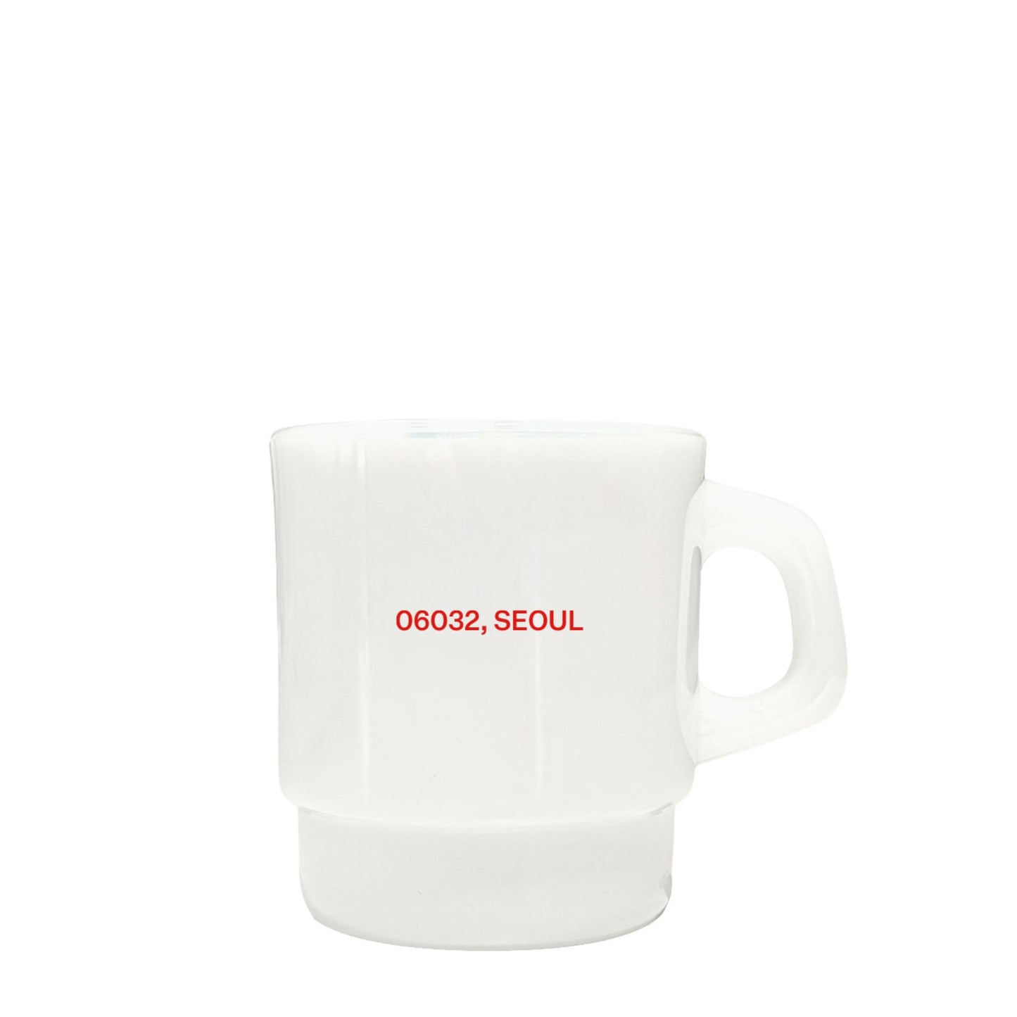 RECORD CONCERT MILK GLASS