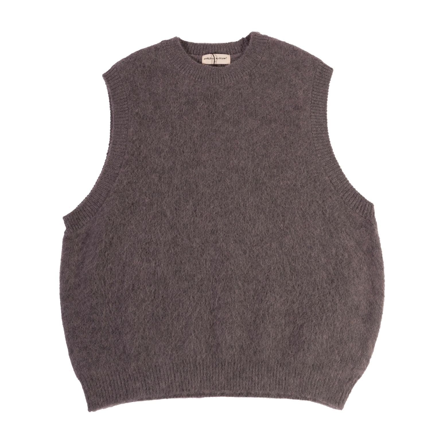 ichiAntiquités Alpaca Shaggy Knit Vest ICHI ANTIQUITES Alpaca Shaggy Vest | Garmentory
