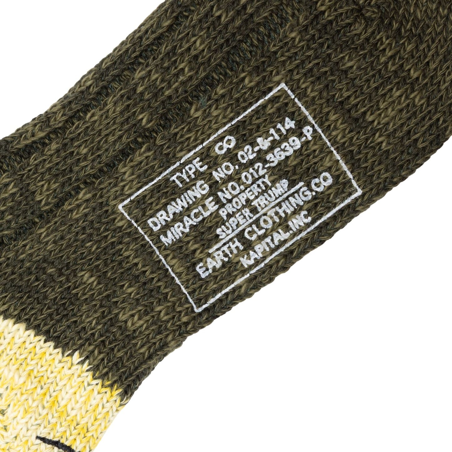 56 YARNS MA-1 RAINBOWY HAPPY HEEL SOCKS