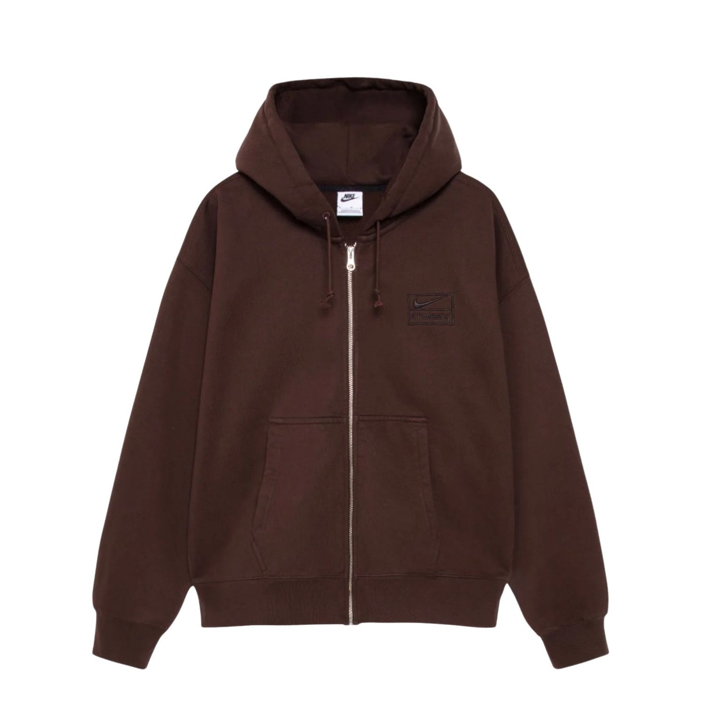 NIKE X STUSSY FULL-ZIP FLEECE HOODIE
