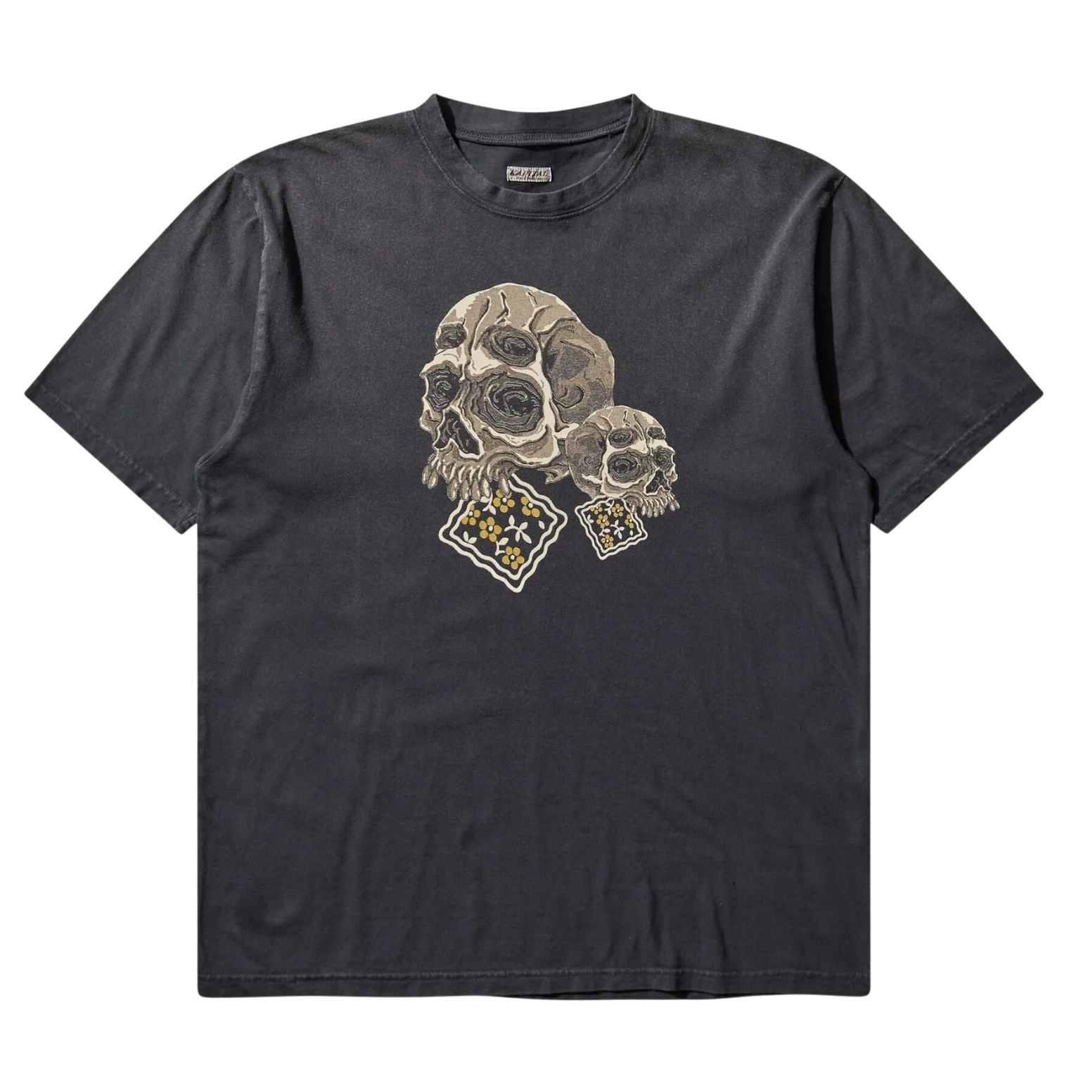 20/-JERSEY CREW T (PECKISH RAIN SKULL) – Bodega