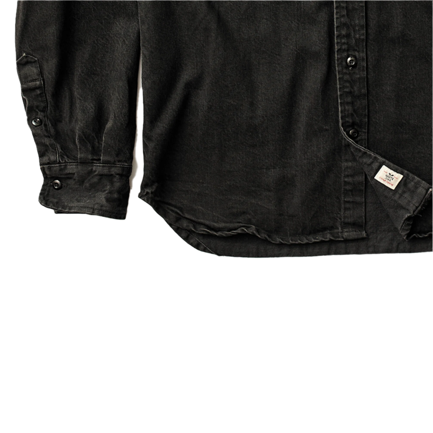 WALSH CONE MILLS WHITE OAK BLACK DENIM SHIRT