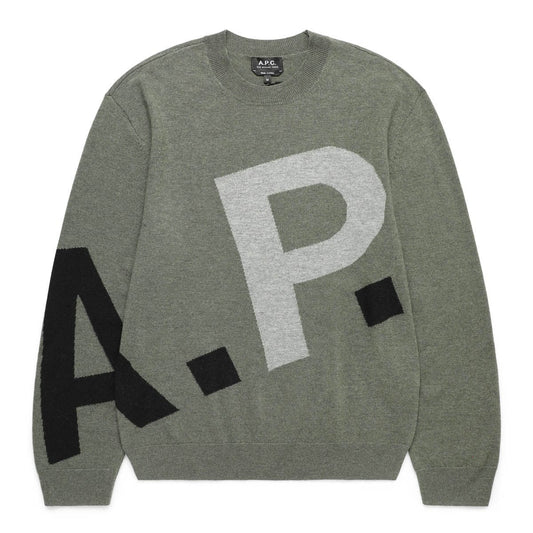 A.P.C. Knitwear LOGO ALL OVER PULLOVER