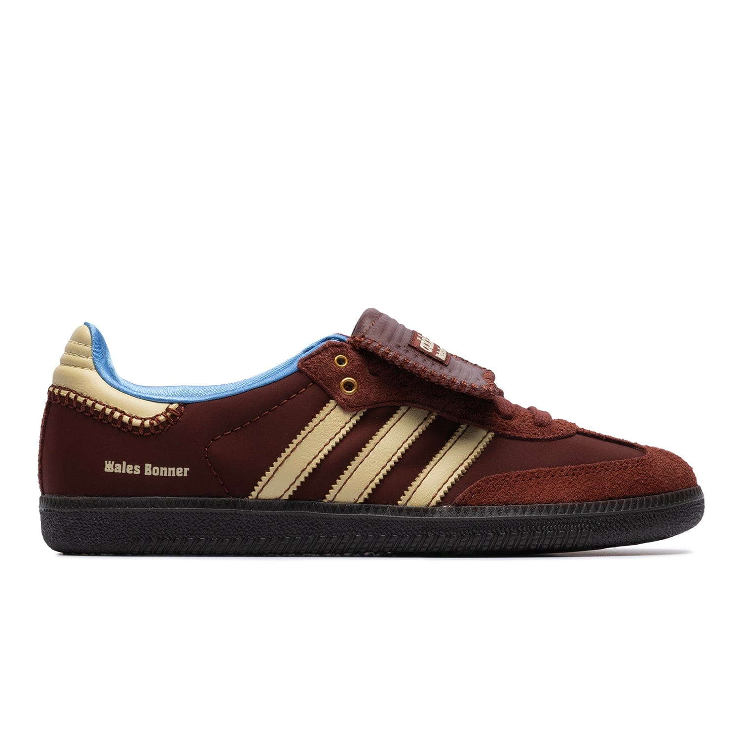 X WALES BONNER NYLON SAMBA FOX BROWN/SANDY BEIGE/LUCKY BLUE | Bodega