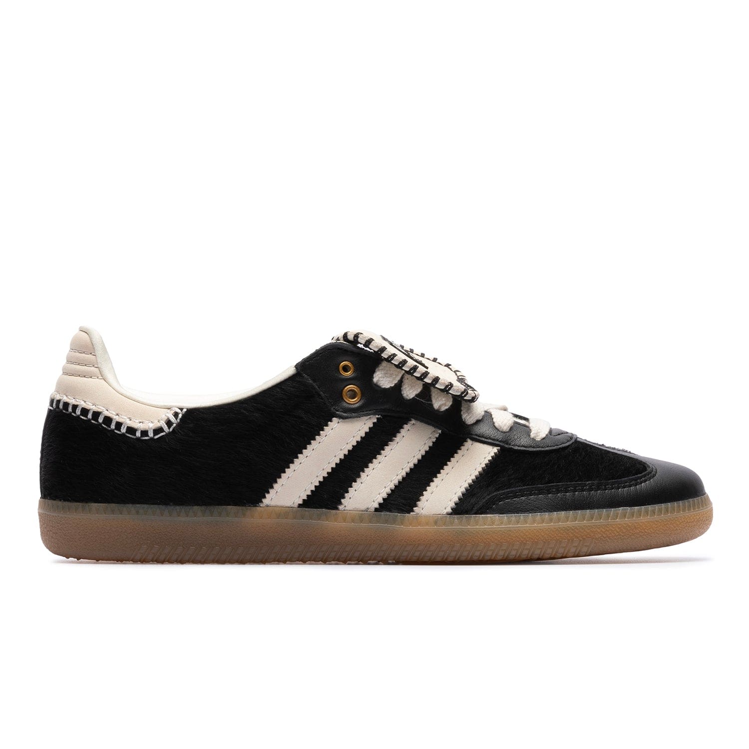 X WALES BONNER PONY TONAL SAMBA CORE BLACK/CREAM WHITE/LUCKY BLUE