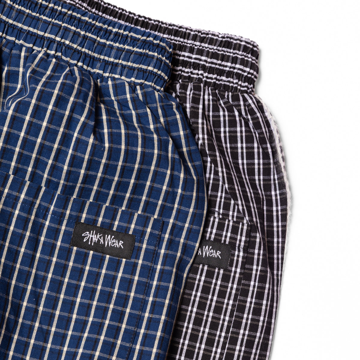 BAGGY PLAID SHORTS