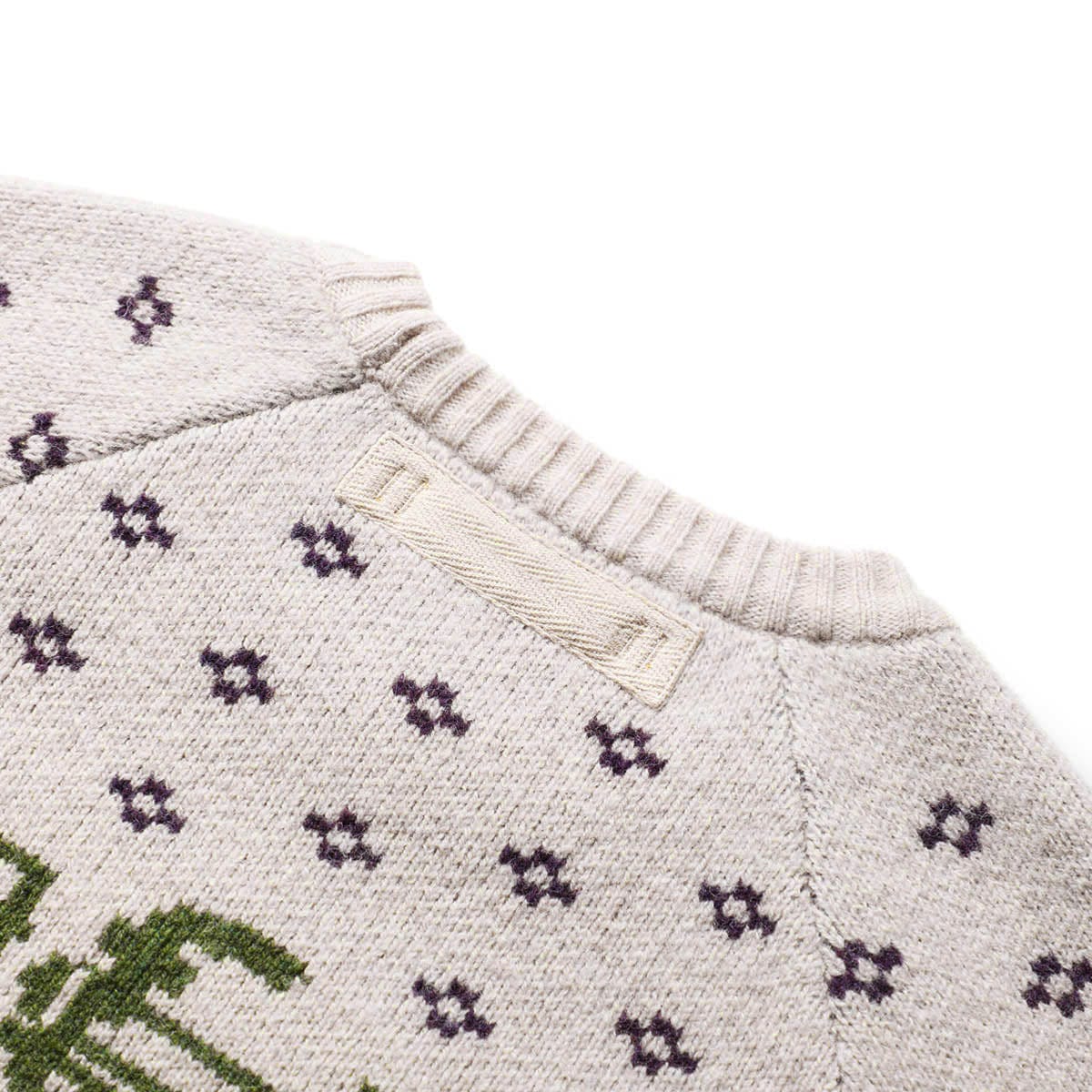 Bodega Knitwear X TODD SNYDER TRAIN FAIR ISLE CREW (FLOAT JACQUARD)