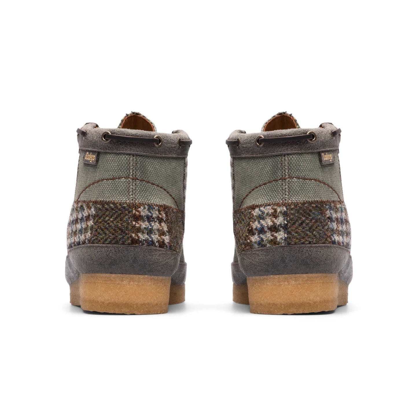 X BODEGA PATCHWORK WALLABEE 3.0