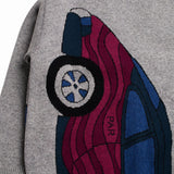 By Parra Knitwear NO PARKING KNITTED CARDIGAN