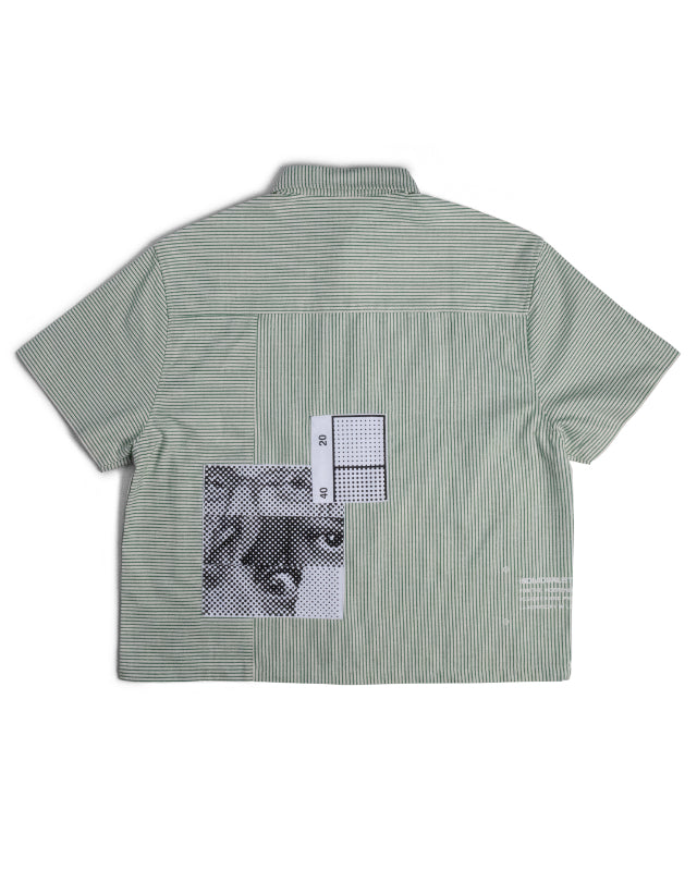 3 PANEL ZIP UP WORK SHIRT