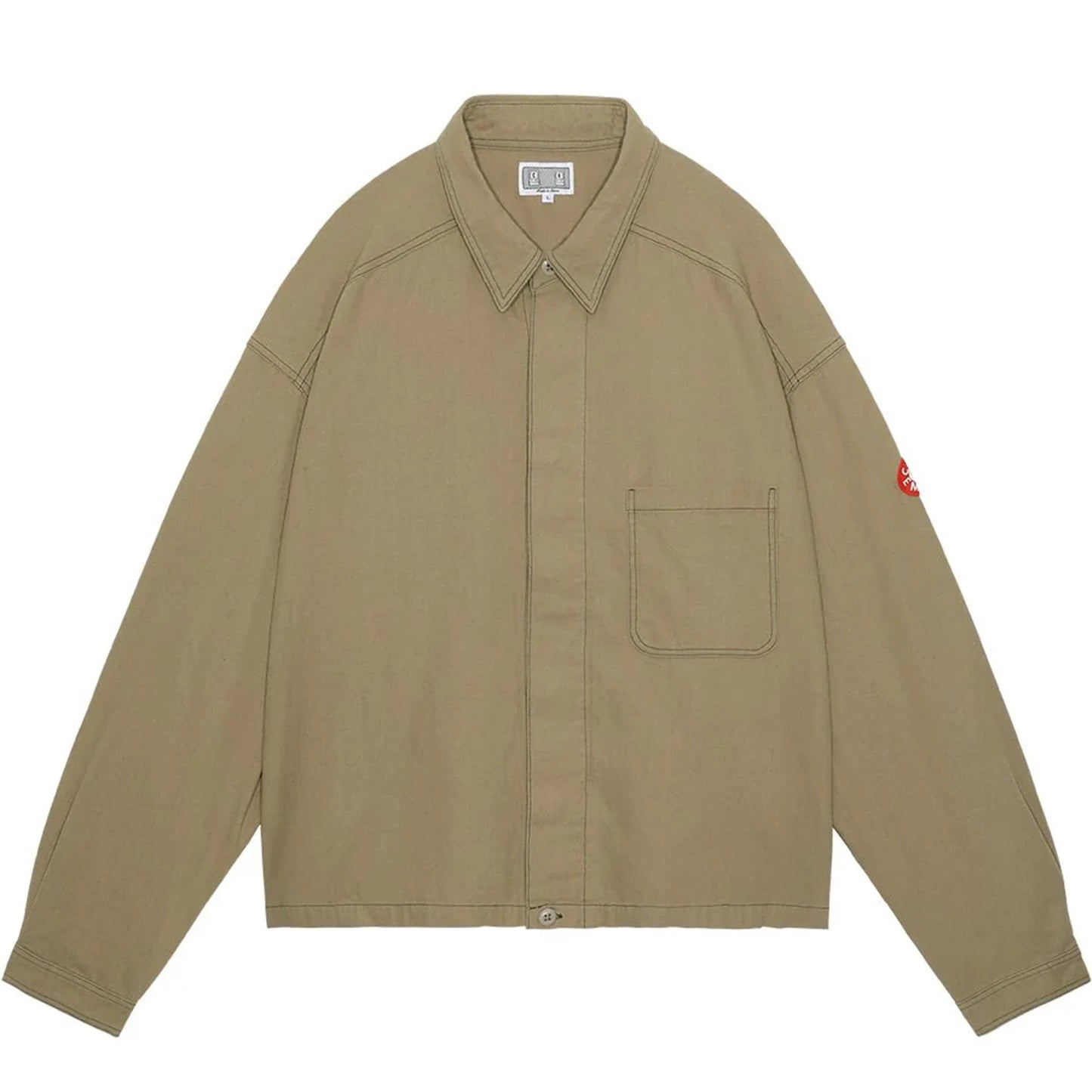 Cav Empt Outerwear CANVAS SHORT SHIRT JACKET