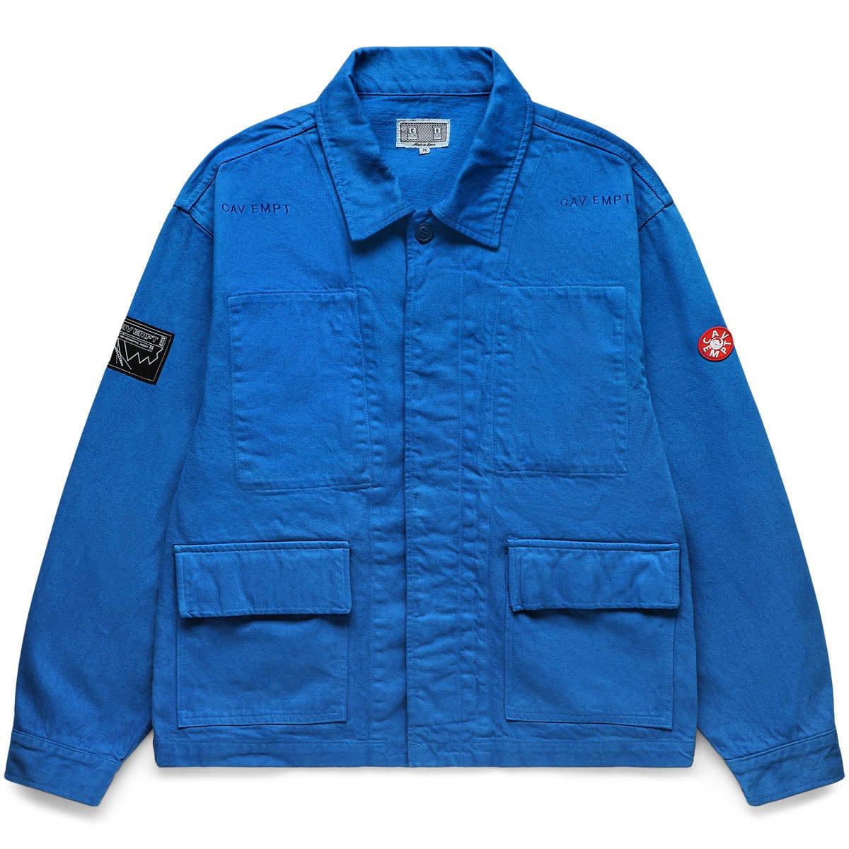 OVERDYE NON - REFERENTIAL JACKET BLUE - portuguese flannel apotec