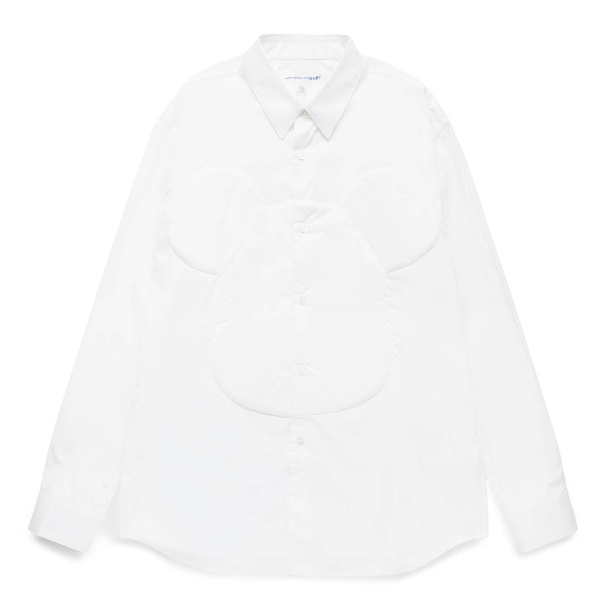 WOVEN SHIRT WHITE/WHITE | Bodega