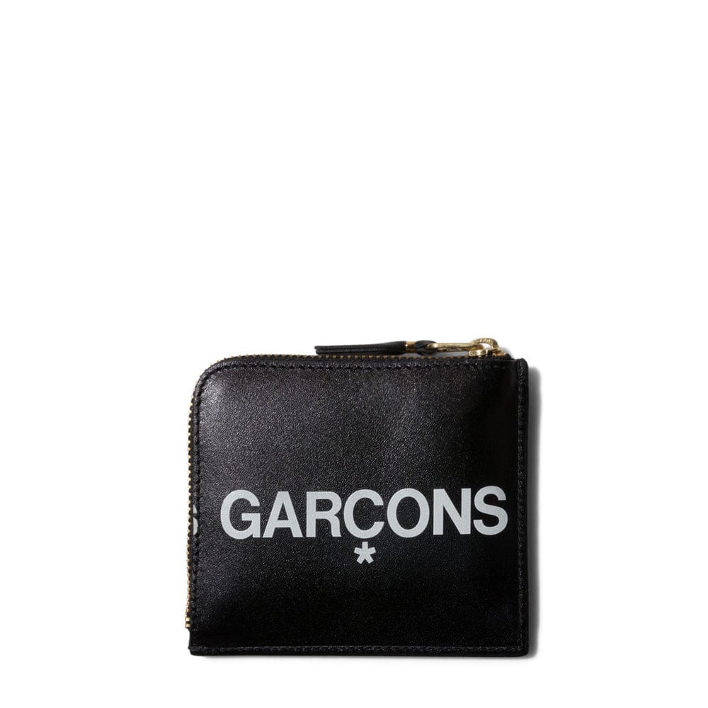 Comme Des Garçons Wallet Wallets & Cases BLACK / O/S HUGE LOGO