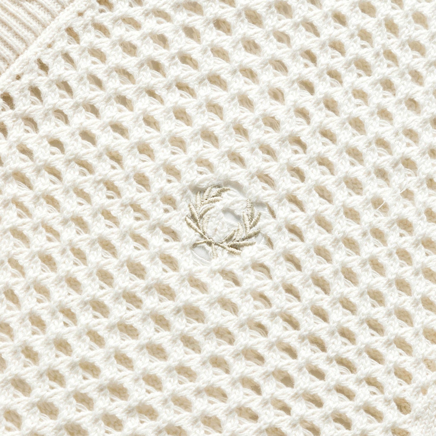 Fred Perry Shirts LACE BUTTON THROUGH SHIRT