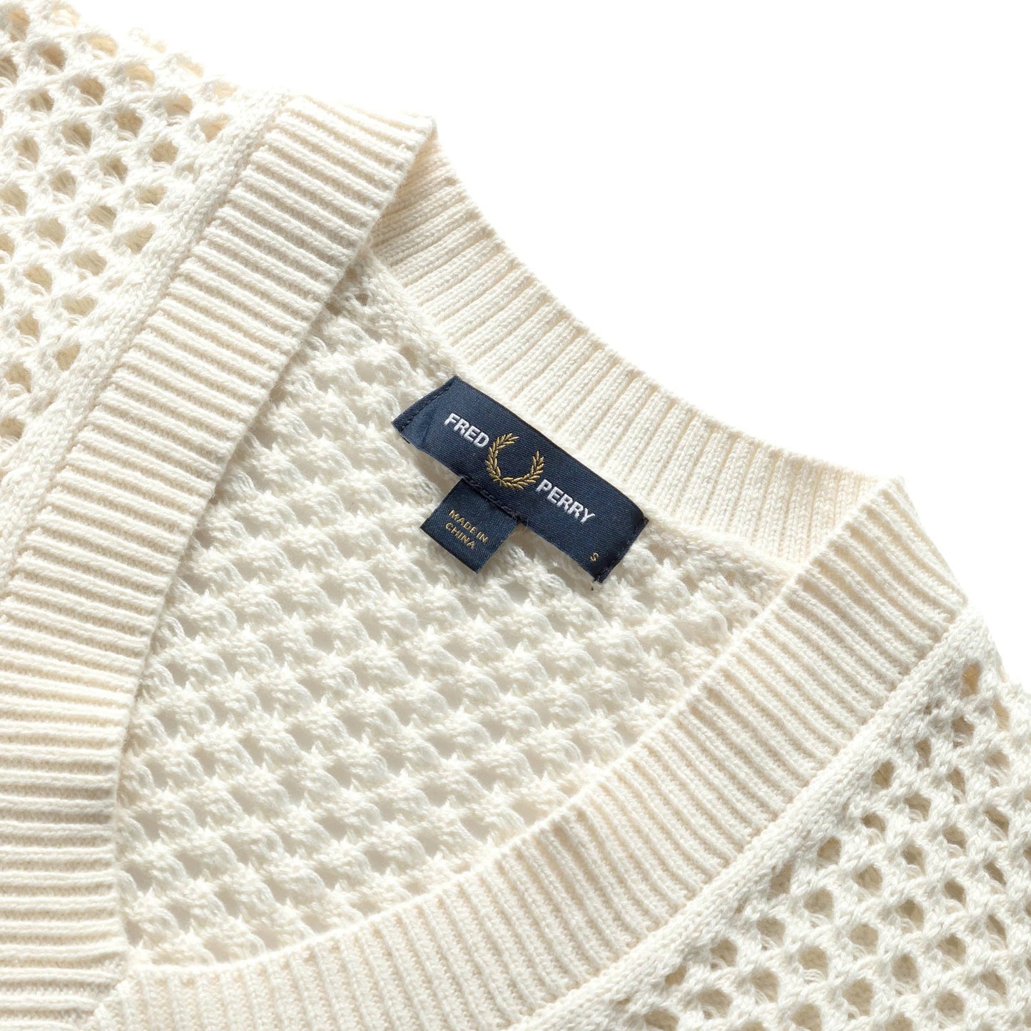 Fred Perry Shirts LACE KNIT TANK