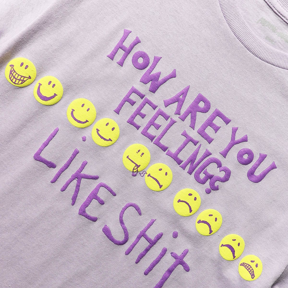 Fucking Awesome T-Shirts HOW ARE YOU FEELING T-SHIRT