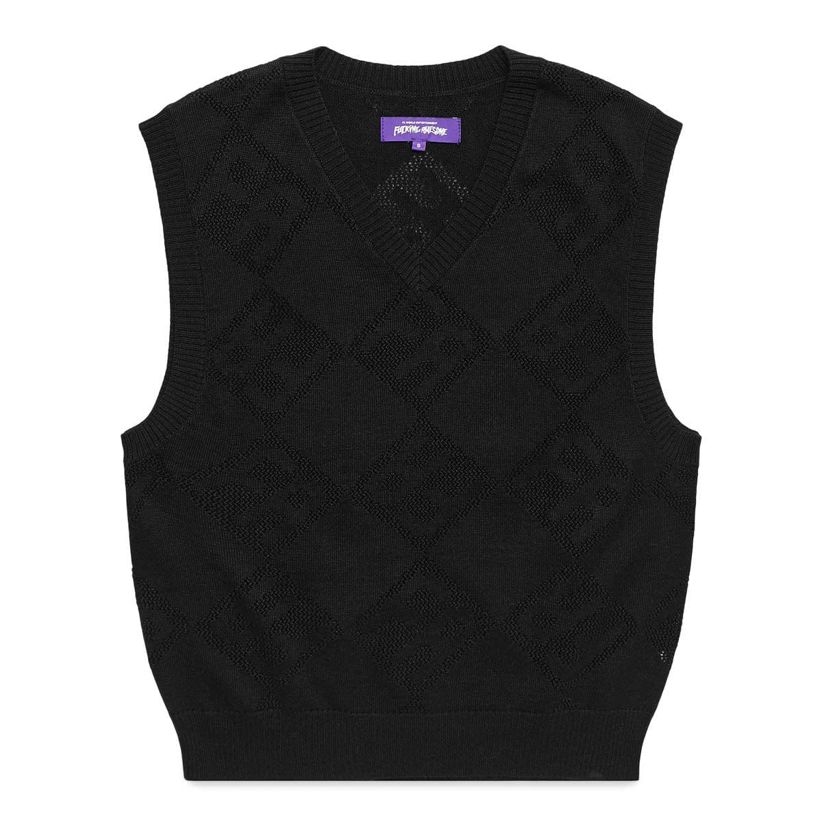 LETTER SQUARE VEST