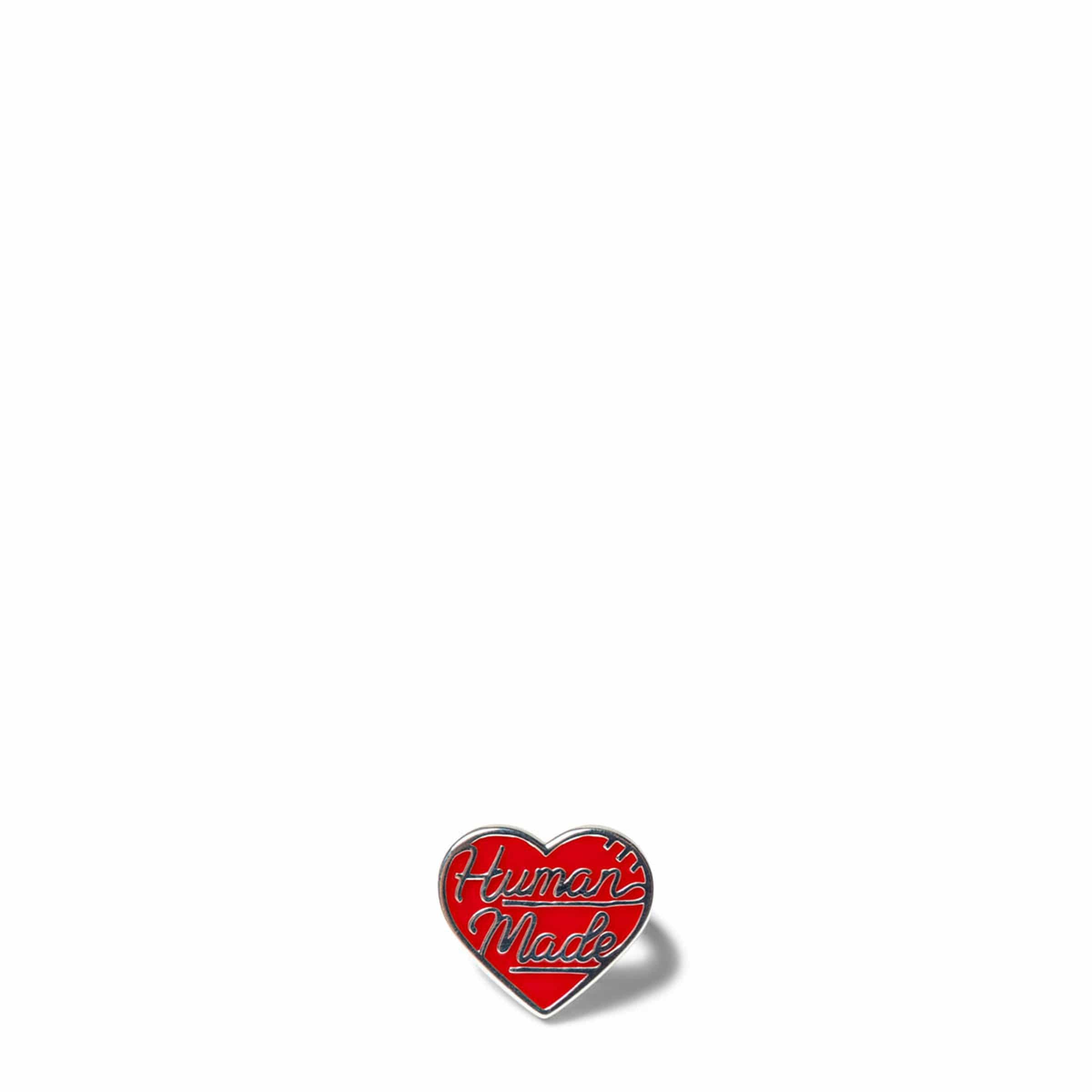 HEART SILVER RING RED | Bodega