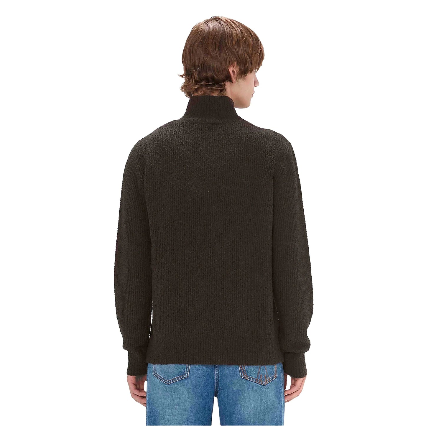 JW Anderson Knitwear BOUCLE HENLEY JUMPER