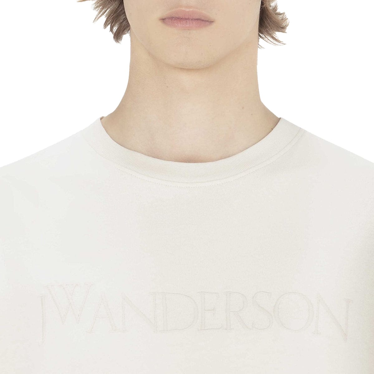 JW Anderson T-Shirts LOGO EMBROIDERY T-SHIRT
